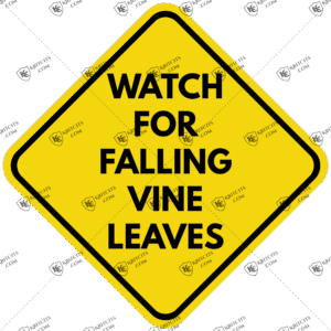 Falling Vine Leaves